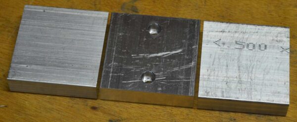 2x.5-jaw-set 2" double station vise jaws .5" thick