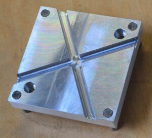3x8-Drive-End 3 inch tombstone vise drive plate