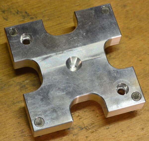 3x8-TS-End 3 inch 8 station vise tailstock end