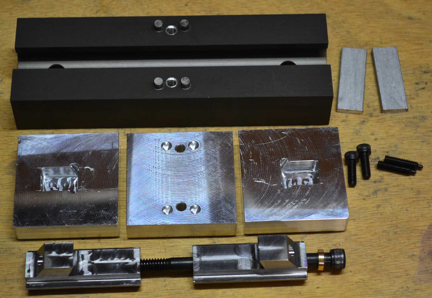 2in double station production vise assembly