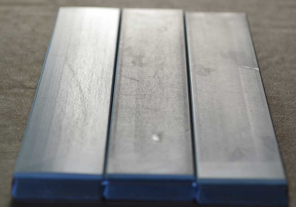 Strops showing low wear